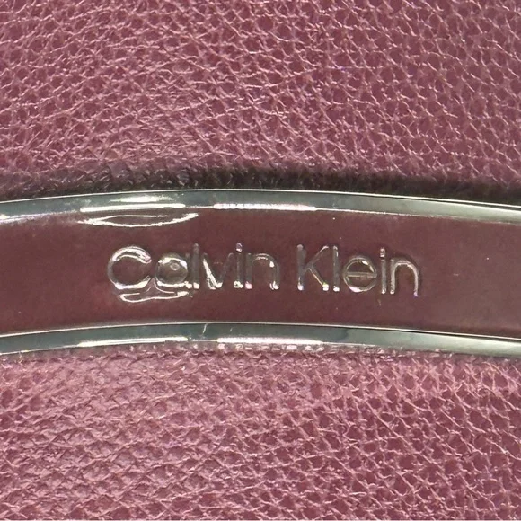 Calvin Klein Lira Loafer Women's Shoes Burgundy Size 9 Good Used Condition - Picture 11 of 11